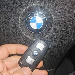 BMW 320i E바디 스마트키 전손(올키 분실) → 신형 스마트키 2EA 복원 완료 (청주 출장)