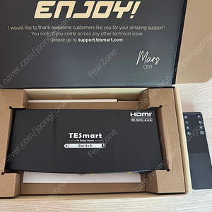 티이스마트 4K UHD 1:4 HDMI 2.0 분배기