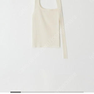 아뜰리에에디션 one shoulder strap knit