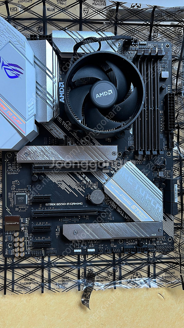 라이젠5 2600+ asus strix b550-a g...--1
