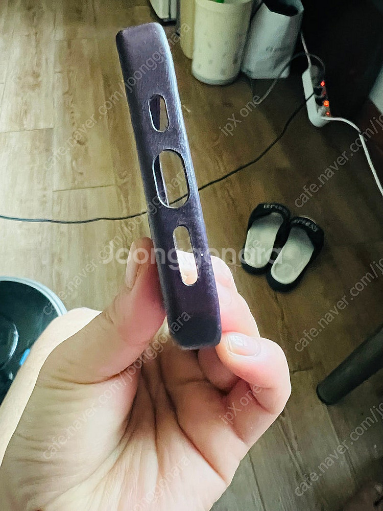 아이폰13프로 정품 가죽케이스--6