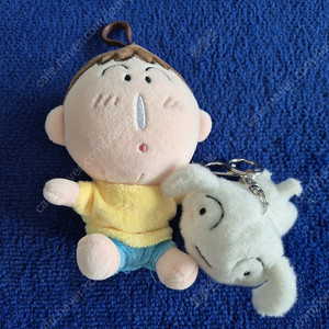 맹구 흰둥이 키링 세트