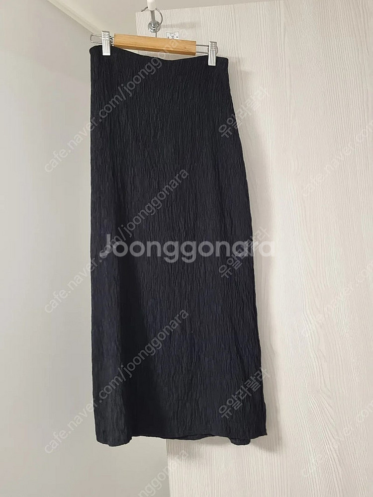 새상품) 도시그리고여자 버디 링클 스커트 아이보리, 블...--8