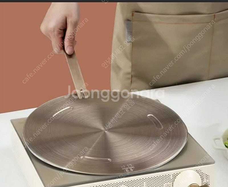 인덕션 플레이트 열전도 스테인리스 유도 가열판 24cm--2