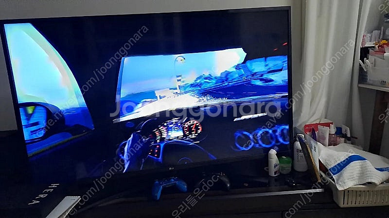ps4 슬림 플스4 호환패드1개 게임1장서바이빙 애프터...--8