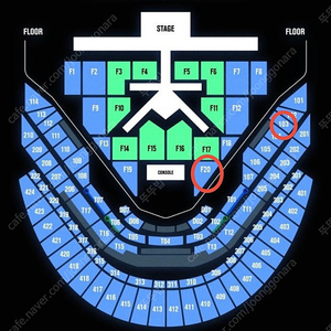 엔시티드림 드림쇼4 콘서트 7/10 103구역, 7/11 F20구역 판매