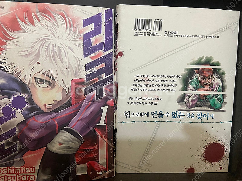 만화 신암행어사 15권, 리쿠도 11권--5