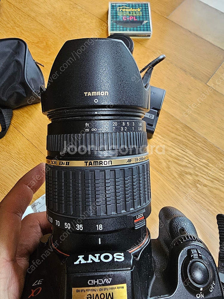 소니 A37 ,탐론 18-200 XR 마크로 렌즈 팔아...--2