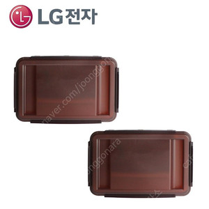 [미개봉새제품] LG DIOS 김치냉장고 김치통, 11.7리터 용량, 4개