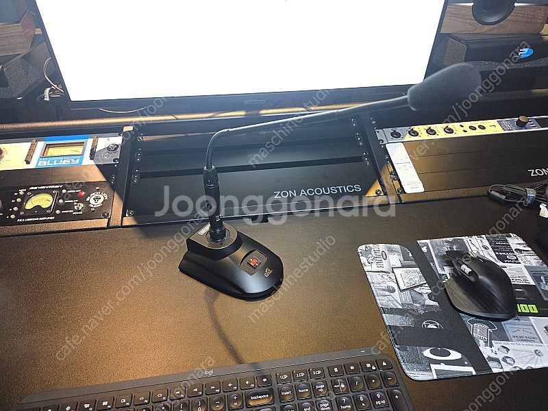 GNS GB-3000 콘덴서 구즈넥마이크 전용 스탠드 ...--0