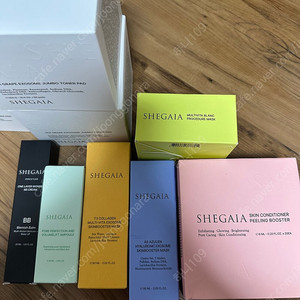 쉬가이아 토너패드 멀리비타 마스크 등등