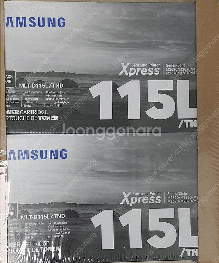삼성 정품토너 MLT-D115L, K250L 미개봉 신...--0