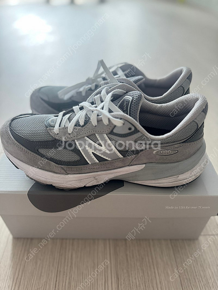 뉴발란스 990V6 그레이 팝니다 (2회 실착_ 사이즈...--1