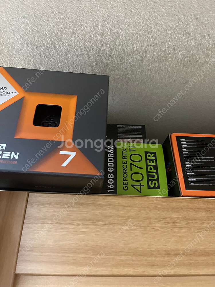 4070ti super,7800x3d 본체 판매합니다--2