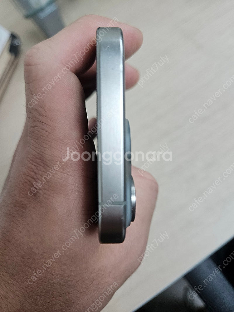 아이폰 15 프로 256GB 내추럴티타늄 자급제--3