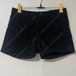 블랙 데미지 숏팬츠(쇼츠, 반바지)