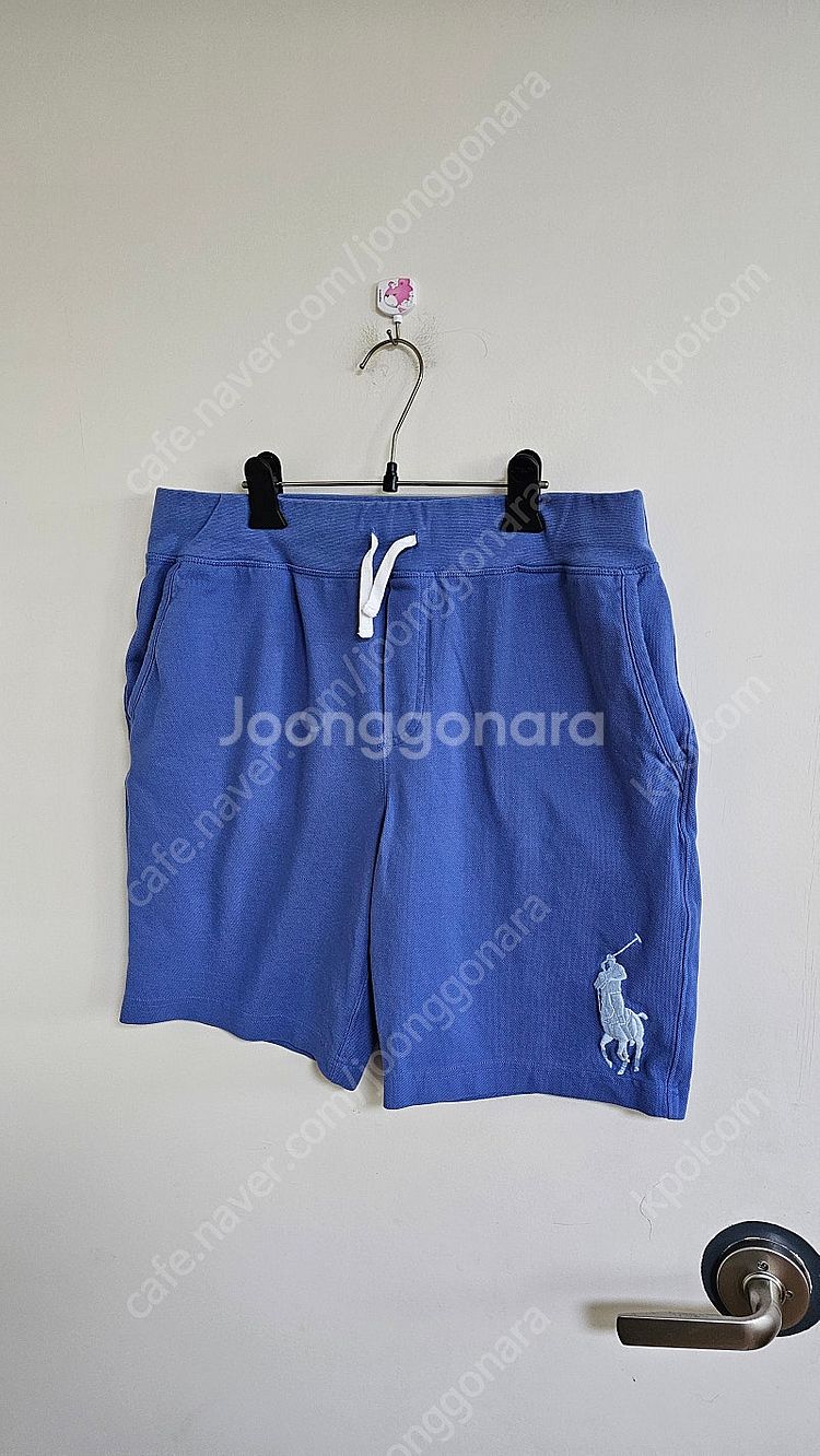 폴로랄프로렌 빅로고 면 반바지--0