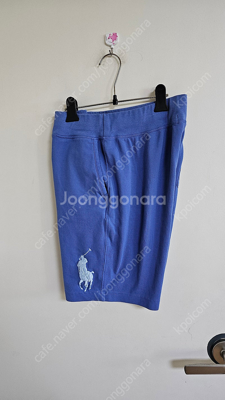 폴로랄프로렌 빅로고 면 반바지--3