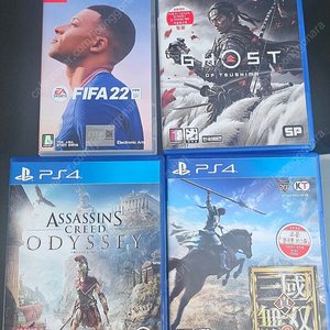 플스4 게임CD및 닌텐도 스위치칩 피파22