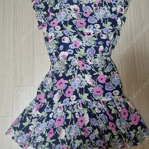 실크100 원피스 택포. 상태최상