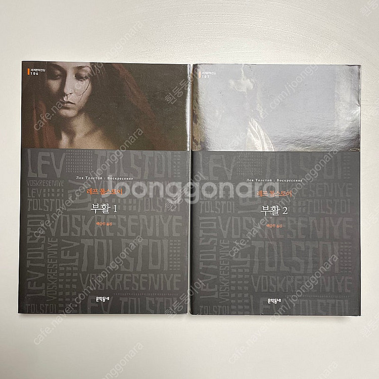 문학동네 톨스토이 안나카레니나 전쟁과평화 부활--4
