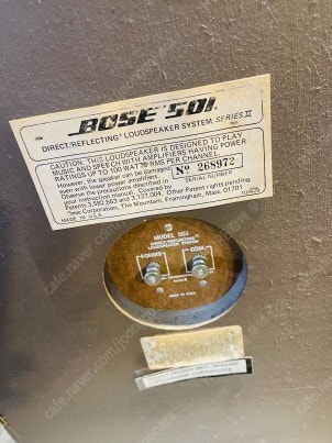 보스 bose 501 II 스피커 덤핑 가격으로 팝니다--6