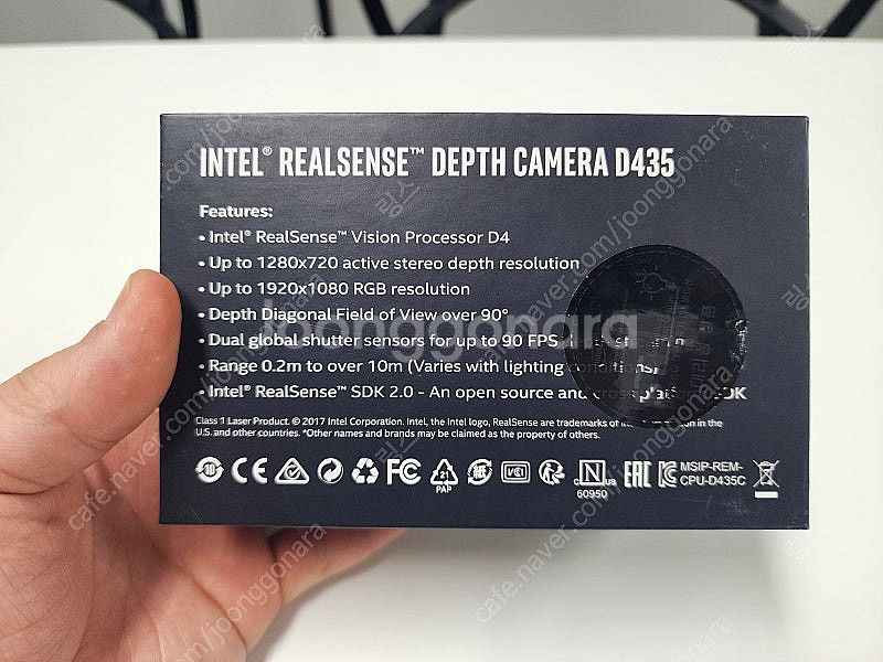 (판매) 인텔 리얼센스 뎁스카메라 D435 Intel ...--4