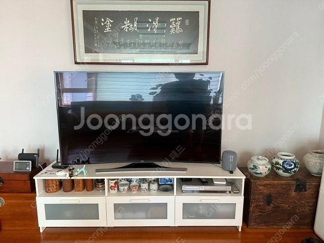 삼성 3D 커브드 스마트 TV (65인치)+안경 5개--0