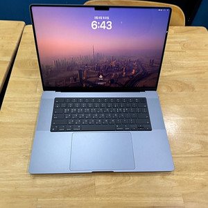 새것 맥북프로 16인치 2021 m1 pro [ 베터리