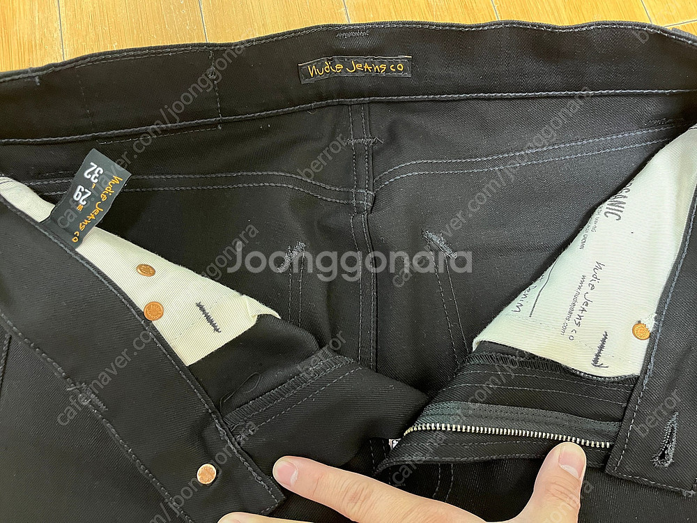 [SELL] 누디진 블랙진 새상품--3