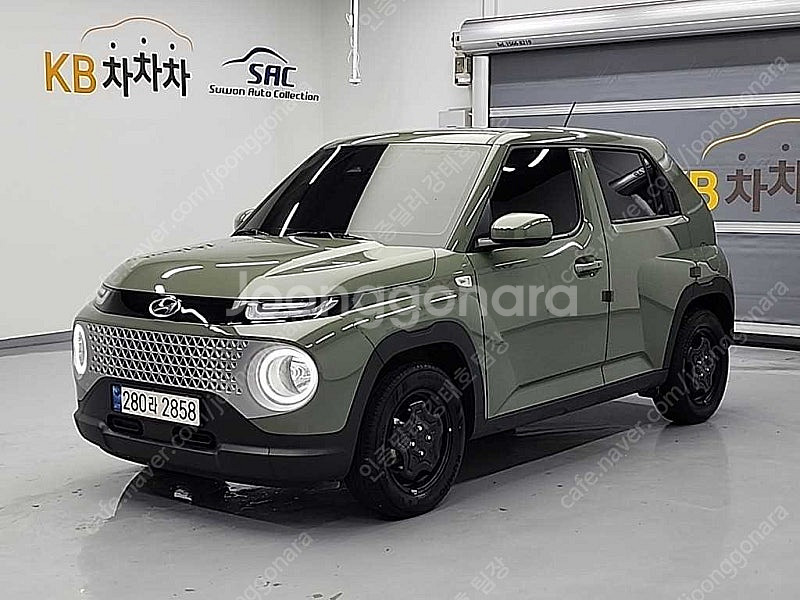 경차 중고 캐스퍼 중고 가격 소형SUV 중고 녹색 20...--5