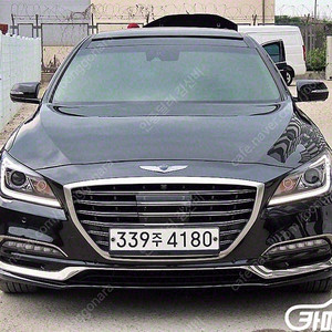 수원중고차 G80 3.3 GDI AWD 프리미엄 럭셔리 2019 년식 검정색 중고차 할부