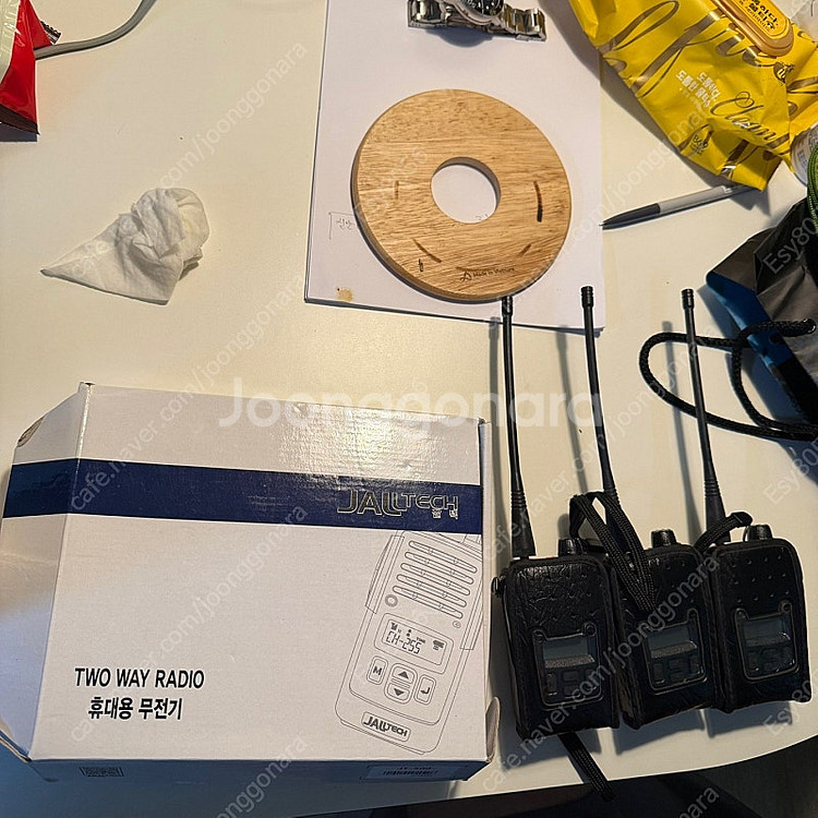 잘텍 JT500 JT-500 무전기 업무용 무전기 3개...--1