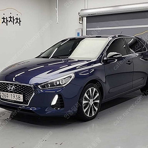 현대 i30 중고 i30 파란색 2019년식 1.4 터보 스타일 중고자동차