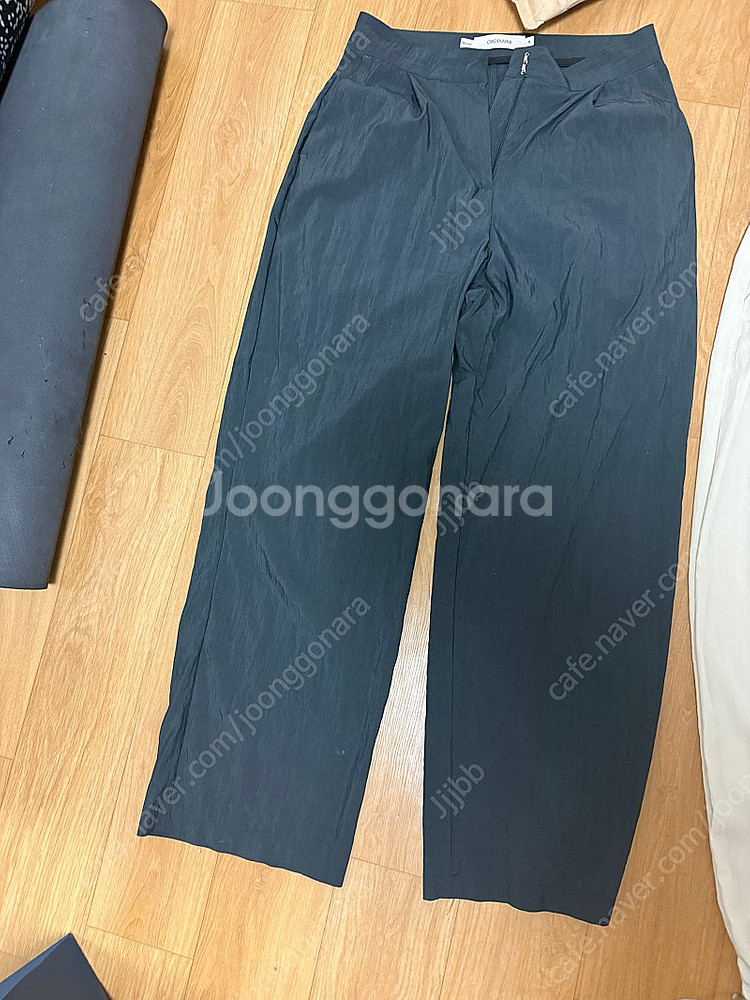 가내스라 버니드팬츠 챠콜 s / 여름 팬츠--3