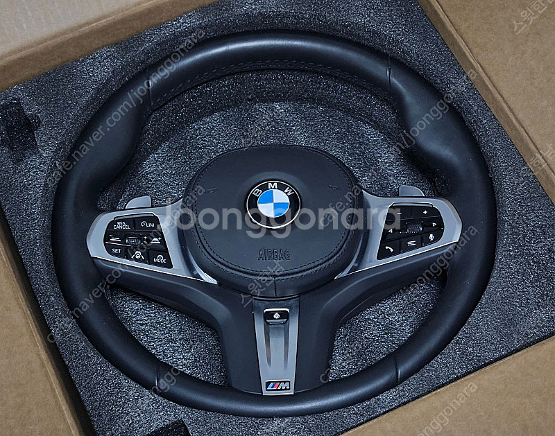 bmw g30 m핸들(풀옵) 정품 민트급--0