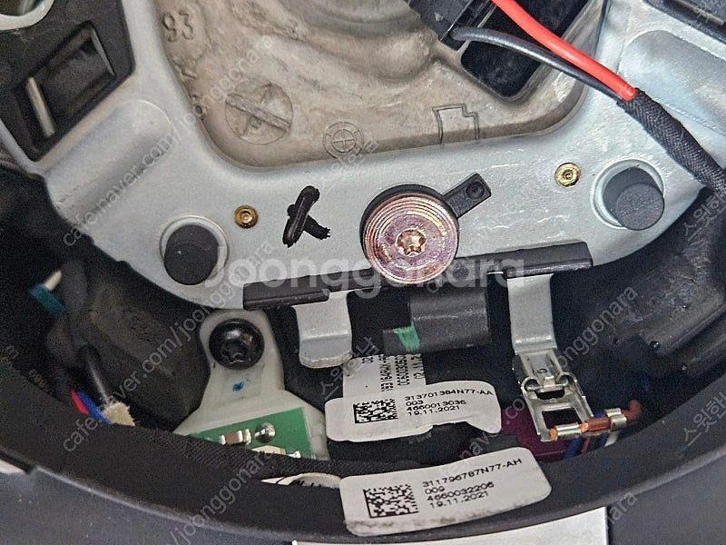 bmw g30 m핸들(풀옵) 정품 민트급--3