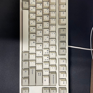 레오폴드 fc750r pd 화이트 청축