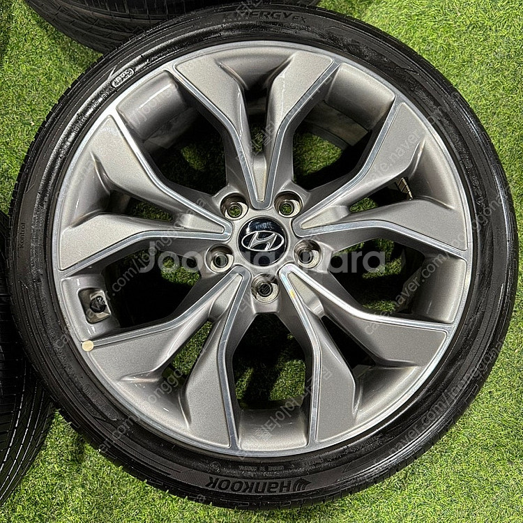 i30 순정 18인치 중고 휠타이어 한대분 225401...--3