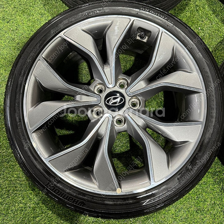 i30 순정 18인치 중고 휠타이어 한대분 225401...--4