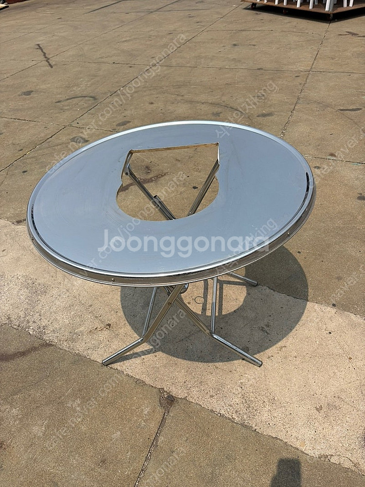 식당용 로스터테이블 중고 가스렌지 고기불판식탁 깡통의자...--6