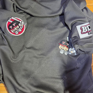 BDNS LG TWINS 빠더너스 x 트윈스 레트로 로고 베이스볼 져지 그레이 논 마킹 버전 XL 새제품