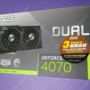 RTX 4070 아수스 듀얼 그래픽카드