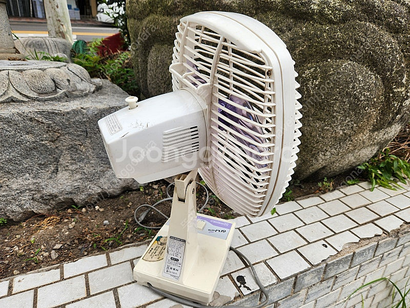 빈티지 하늬바람 사각 금성 소형 선풍기 FD-304P--3