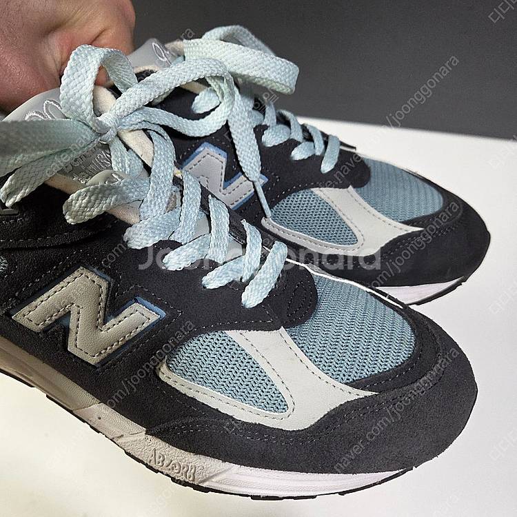 뉴발란스 / 990v2 KITH 키쓰 스틸 블루 / 2...--7