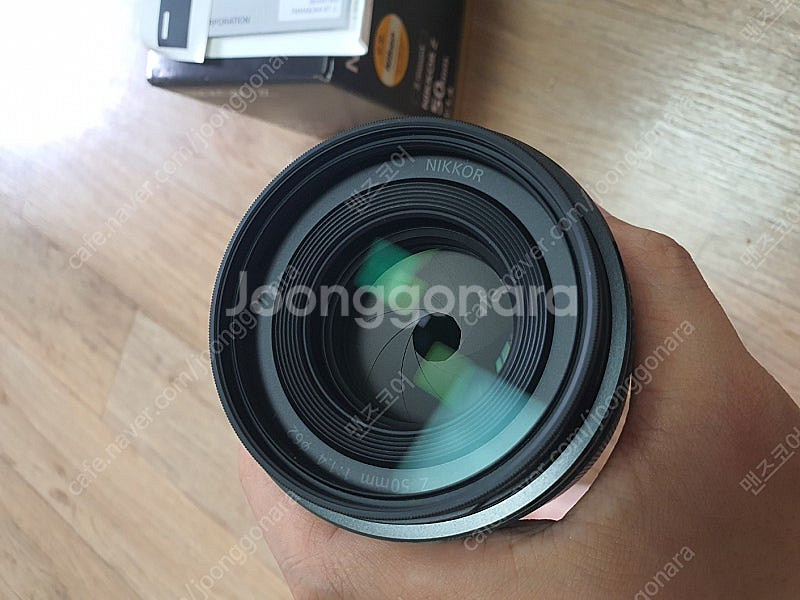 니콘 50mm f1.4 z 렌즈 판매합니다.--2