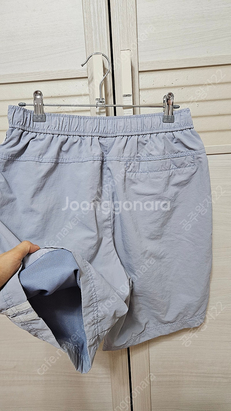 여성 우븐반바지3벌.널디.아디다스--3
