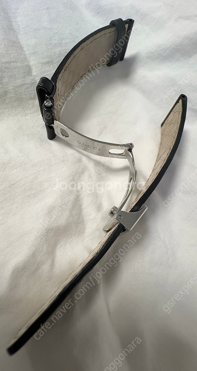 GUCCI 정품 가죽 시계줄--0