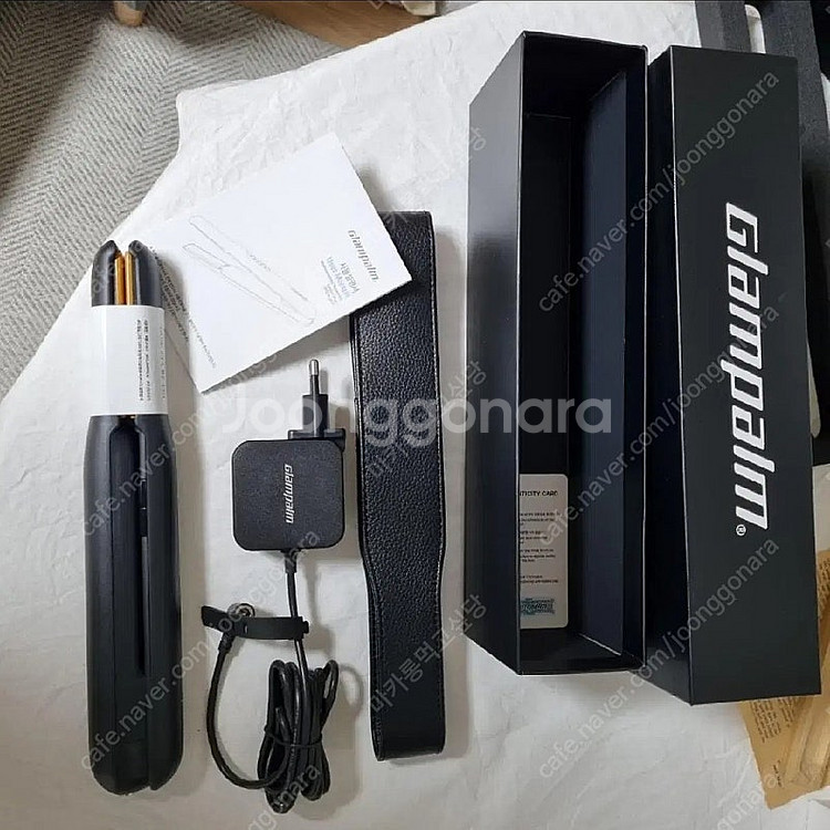 (새상품) 글램팜 무선고데기 플랫 GP201Z + 충전...--2