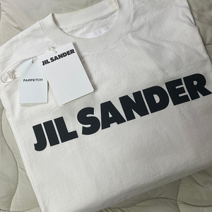 질샌더 로고 오버핏 반팔티셔츠 XS